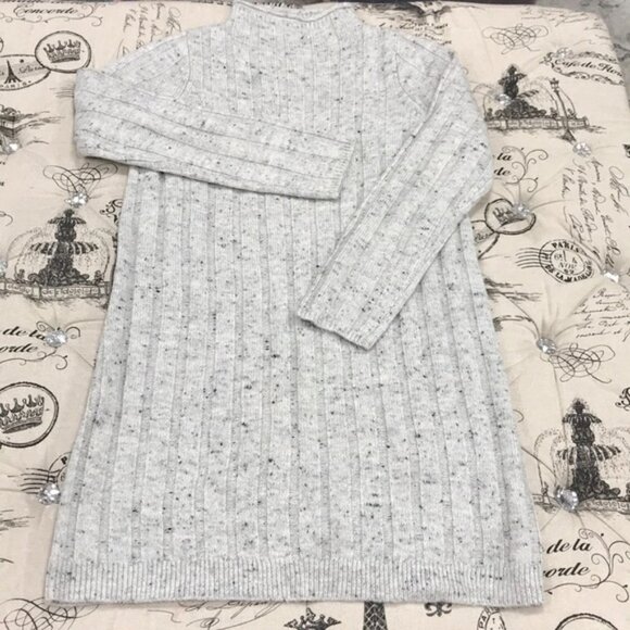 Madewell Donegal Rolled Mockneck Sweater Dress - Picture 3 of 3